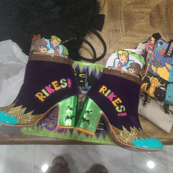 Irregular Choice   Scooby Doo Collection Boots size 44 EU  new (size 12) - Picture 1 of 14